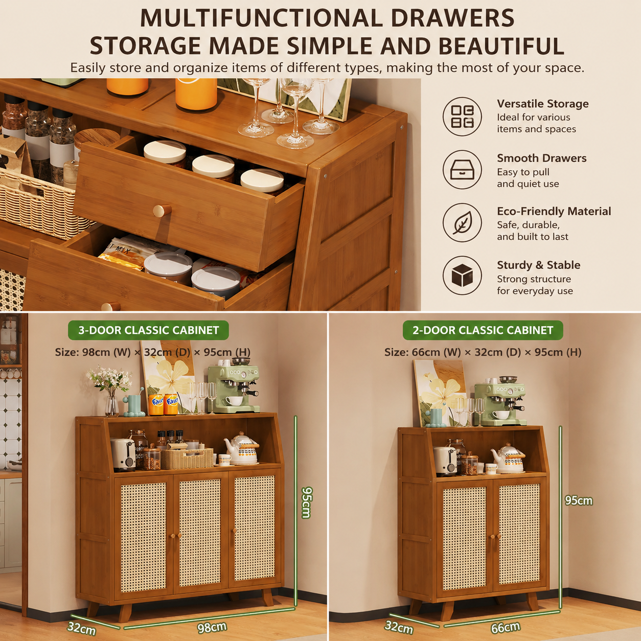 Cabinet Organizers – Kitchen Storage Accessories for Home, Cabinet Shelving & Living Room Storage Solutions