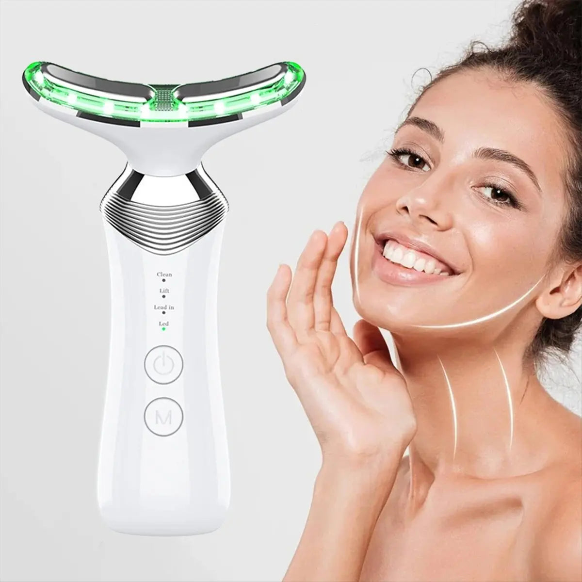 N18R Cervical Massager Neck Beauty Device Multi-Function Neck Massager Neck and Nasolabial Fold Removal Device