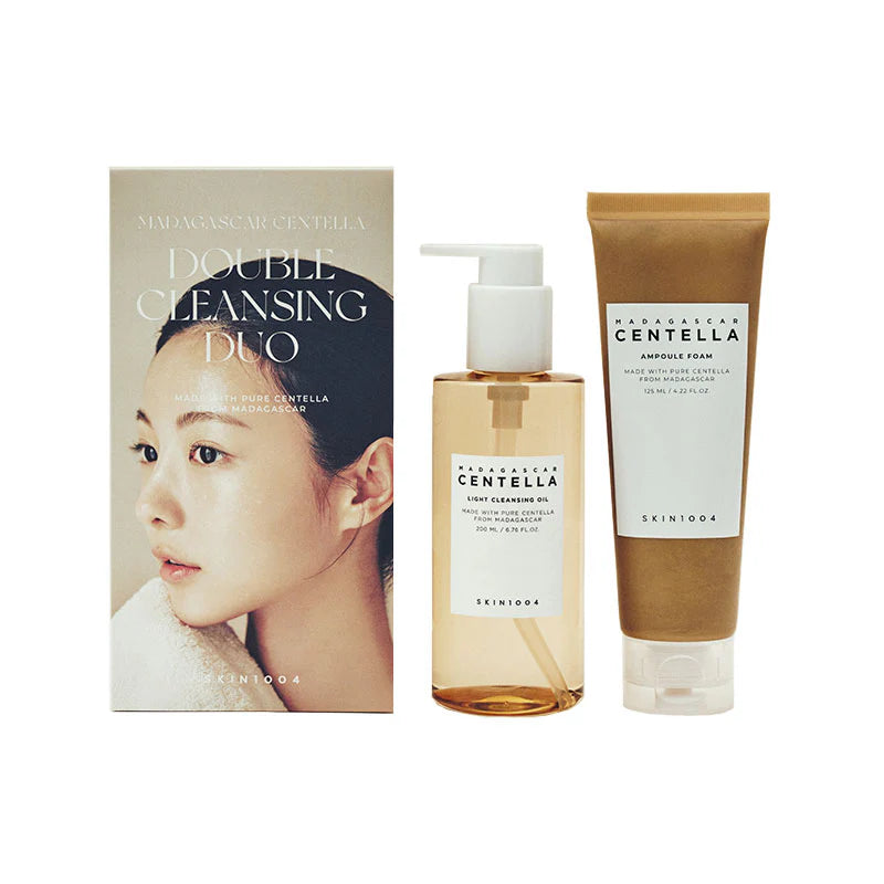 Madagascar Centella Double Cleansing Duo- Cleansing Oil & Cleanser