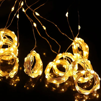 New String Lights Curtain Light 2026  Fairy Lights Garden Lights 