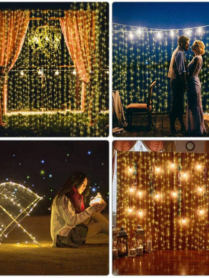 New String Lights Curtain Light 2026  Fairy Lights Garden Lights 