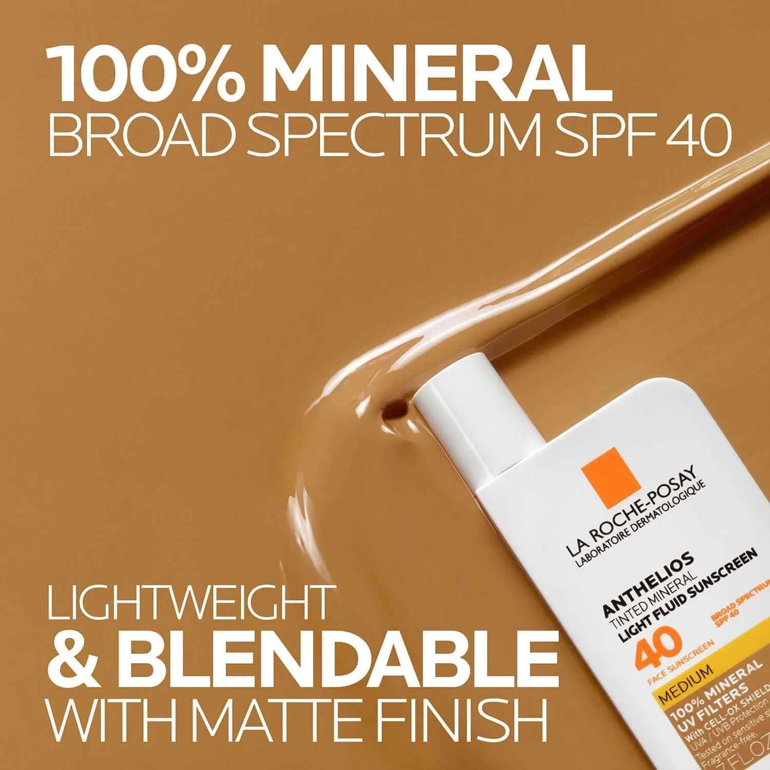 La Roche-Posay Tinted Mineral Light Fluid Sunscreen
