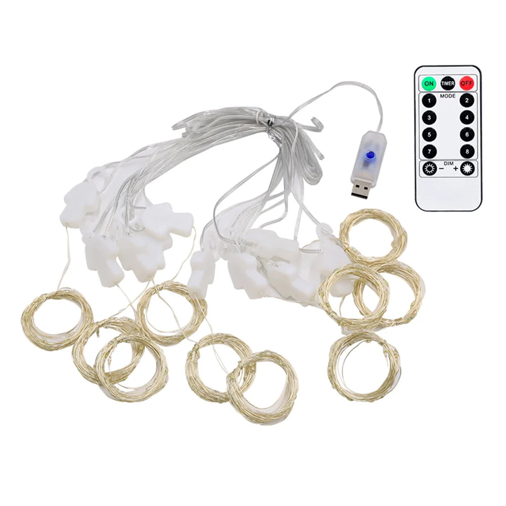 New String Lights Curtain Light 2026  Fairy Lights Garden Lights 