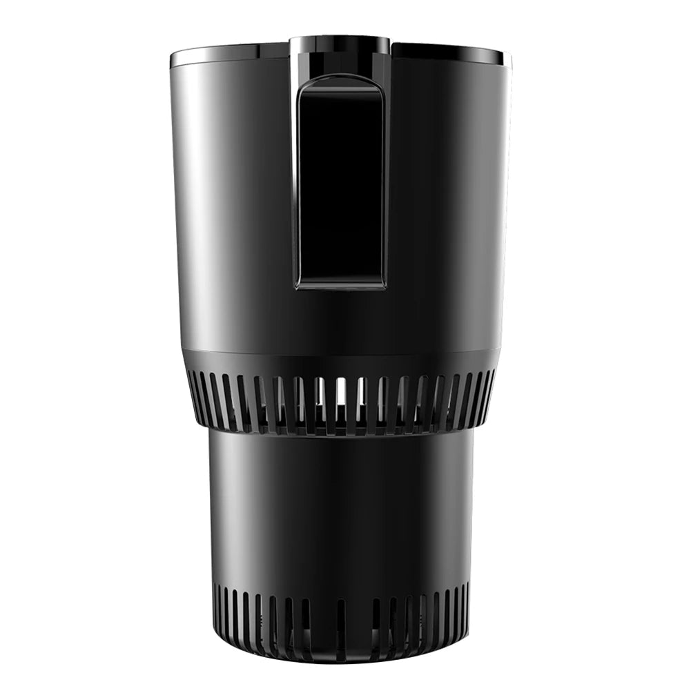 12V Smart Cooling & Heating Car Cup with Temp Display 2 in 1 Electric Coffee Milk Warmer Cooler Beverage Mug Holder