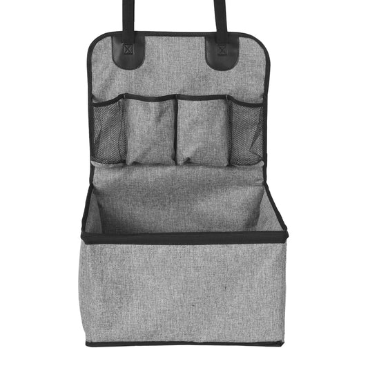 Pawfect Pet Car Booster Seat - Secure & Comfortable Ride for Small to Medium Dogs/Cats  with Handy Storage Pockets