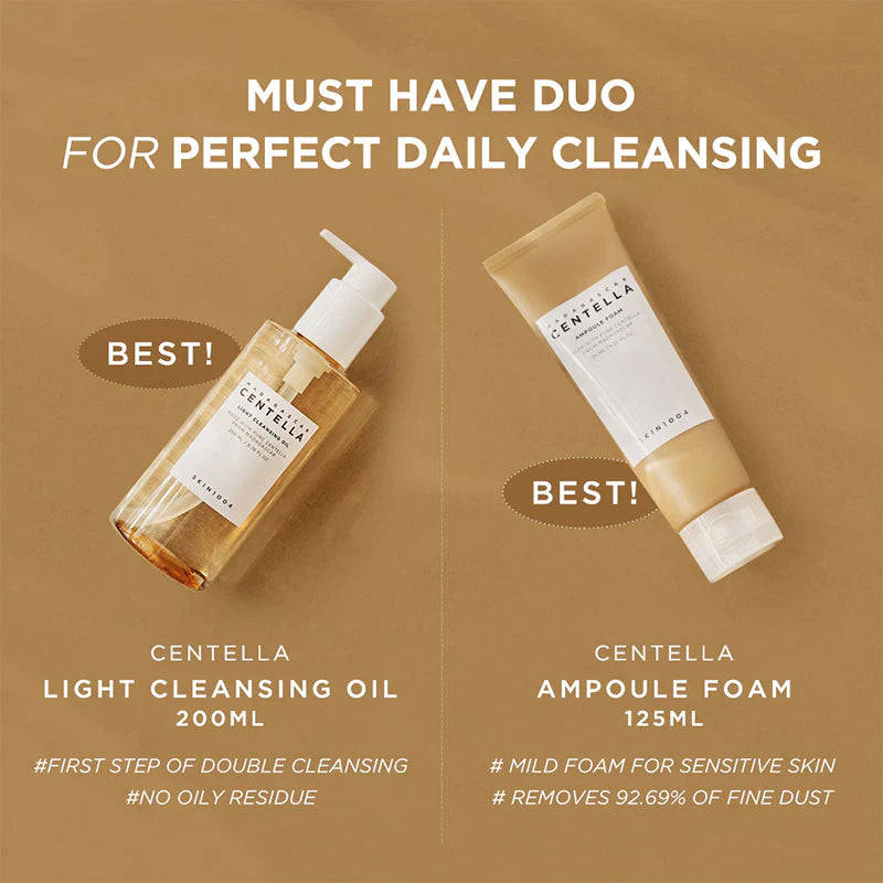 Madagascar Centella Double Cleansing Duo- Cleansing Oil & Cleanser