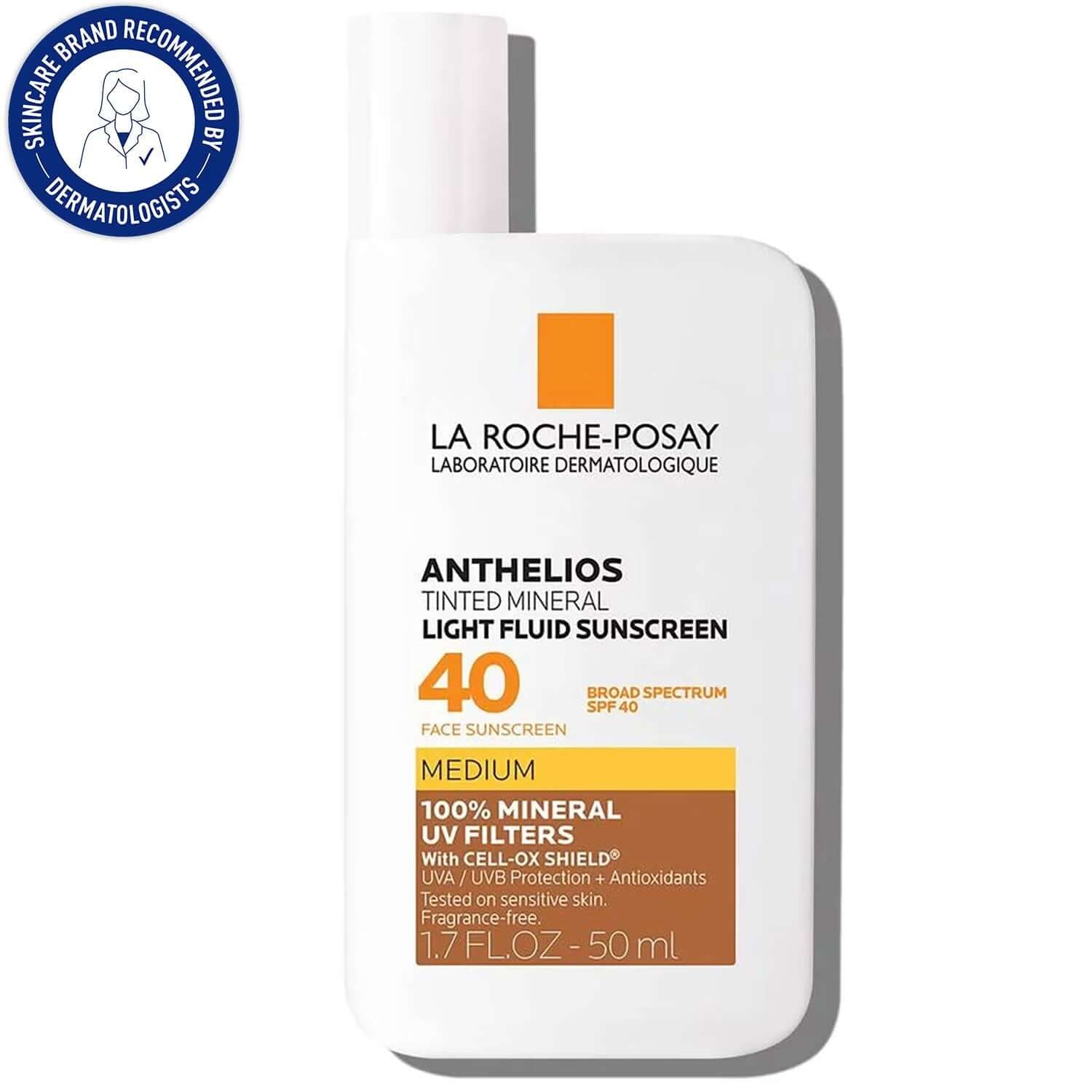 La Roche-Posay Tinted Mineral Light Fluid Sunscreen