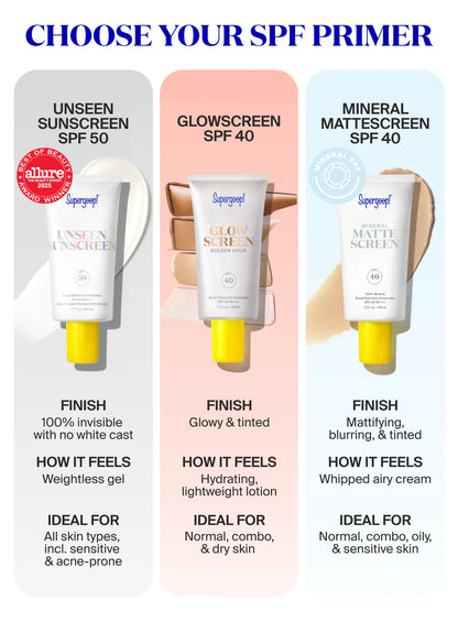 Supergoop Premium Unseen Sunscreen SPF 50