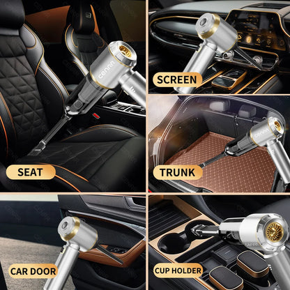 360000PA Car Vacuum Cleaners Home Appliance Wireless Cleaner Portable Handheld Powerful Vacuum Cleaner Cleaning Machine
