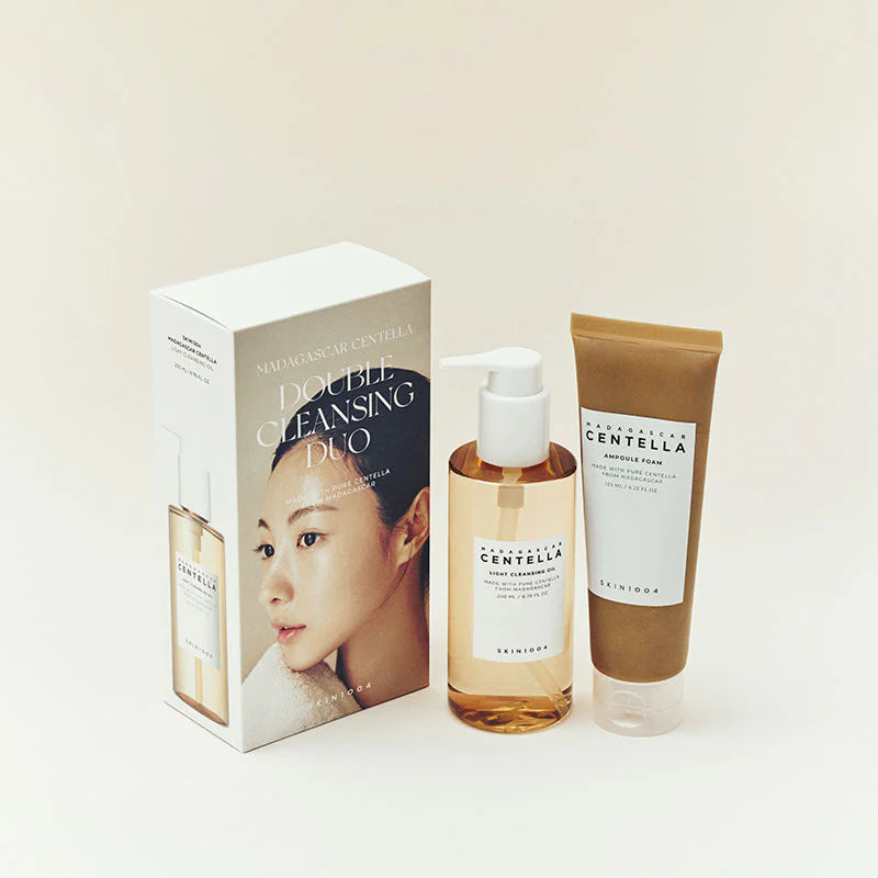 Madagascar Centella Double Cleansing Duo- Cleansing Oil & Cleanser