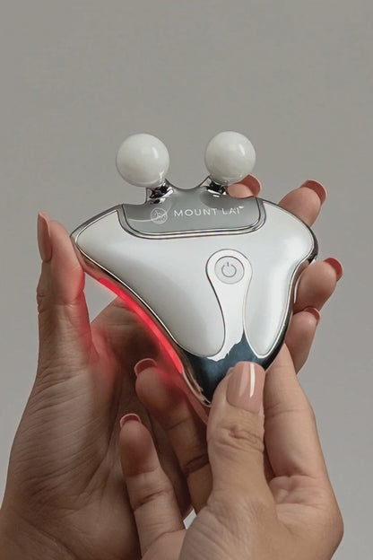 The Vitality Qi LED Gua Sha Device with Protective Pouch